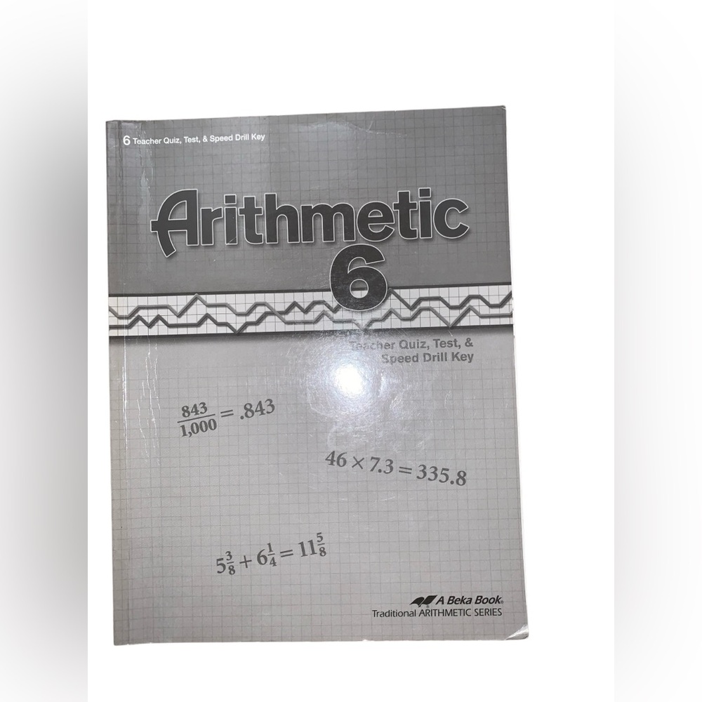 Abeka 6th Grade Math Homeschool Lot of 3 Student and Teacher Books - Picture 4 of 6